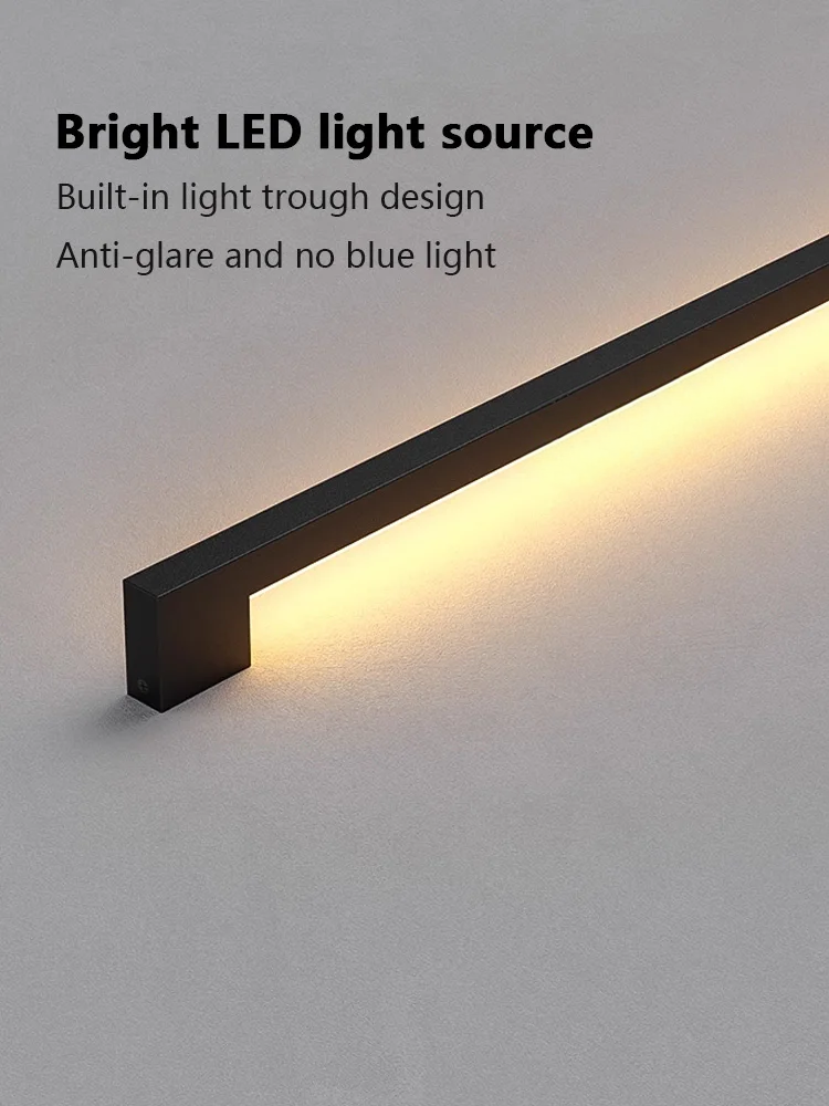 Modern Minimalist Long Wall Lamp